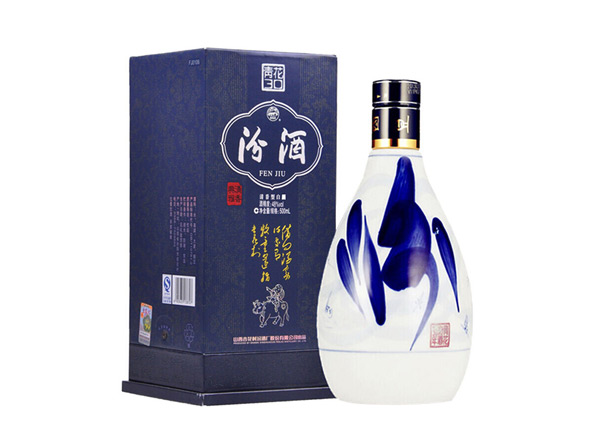 廊坊回收青花汾酒30年杏花村汾30三十年汾酒青花瓷