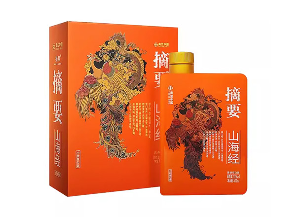 廊坊金沙摘要山海经回收53度500ml贵州摘要酒