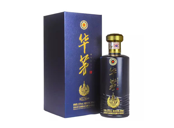廊坊回收茅台华茅蓝色瓶装华茅酒原箱收购