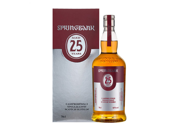 廊坊云顶25年回收云顶威士忌SpringBank 46度坎贝尔镇苏格兰单一麦芽700m进口洋酒威士忌行情价格