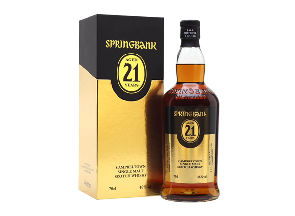 廊坊SpringBank云顶21年威士忌回收苏格兰单一麦芽威士忌700ml进口洋酒收购行情价格