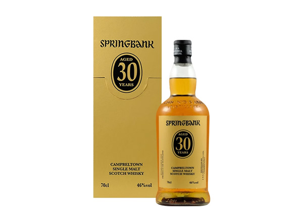 廊坊Springbank回收云顶30年威士忌苏格兰坎贝尔镇单一麦芽威士忌洋酒700ml礼盒行情价格