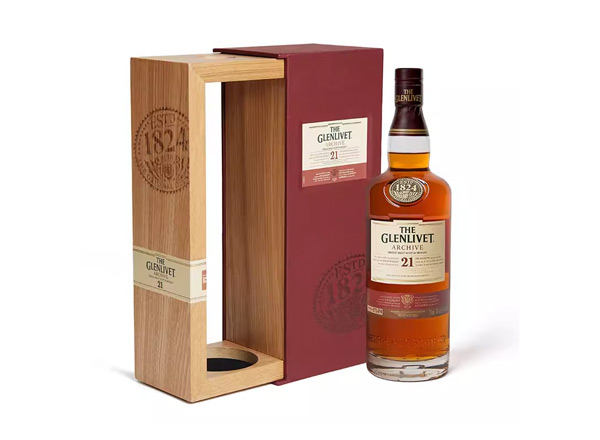 廊坊上门收购格兰威特21年陈酿威士忌回收The Glenlivet Archive洋酒行情价格
