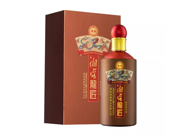 廊坊湘窖龍匠地和回收湘窖酒龙匠酱香型53度500ml礼盒装
